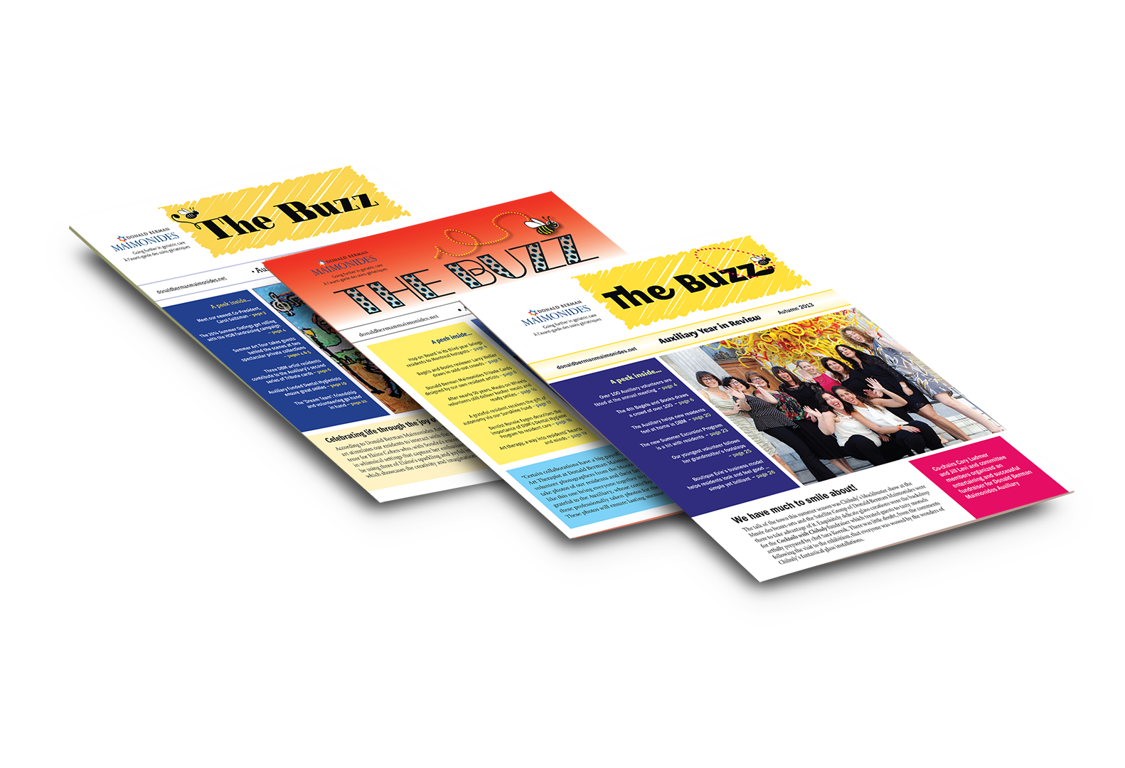 Image of newsletter designs